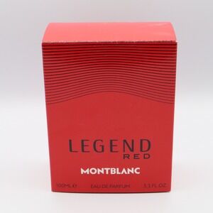 Legend Red Mont‎ Blanc Eau De Parfum Collectors Empty Box 100ML 3.3 FL Oz
